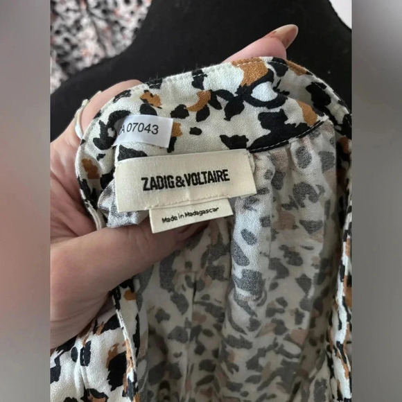 Zadig & Voltaire | Leopard Print Lounge Set | Size S - Picture 7 of 13